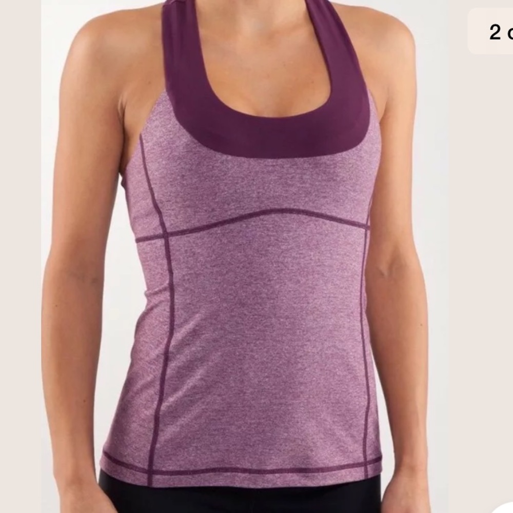 Lululemon scoop neck tank size 6